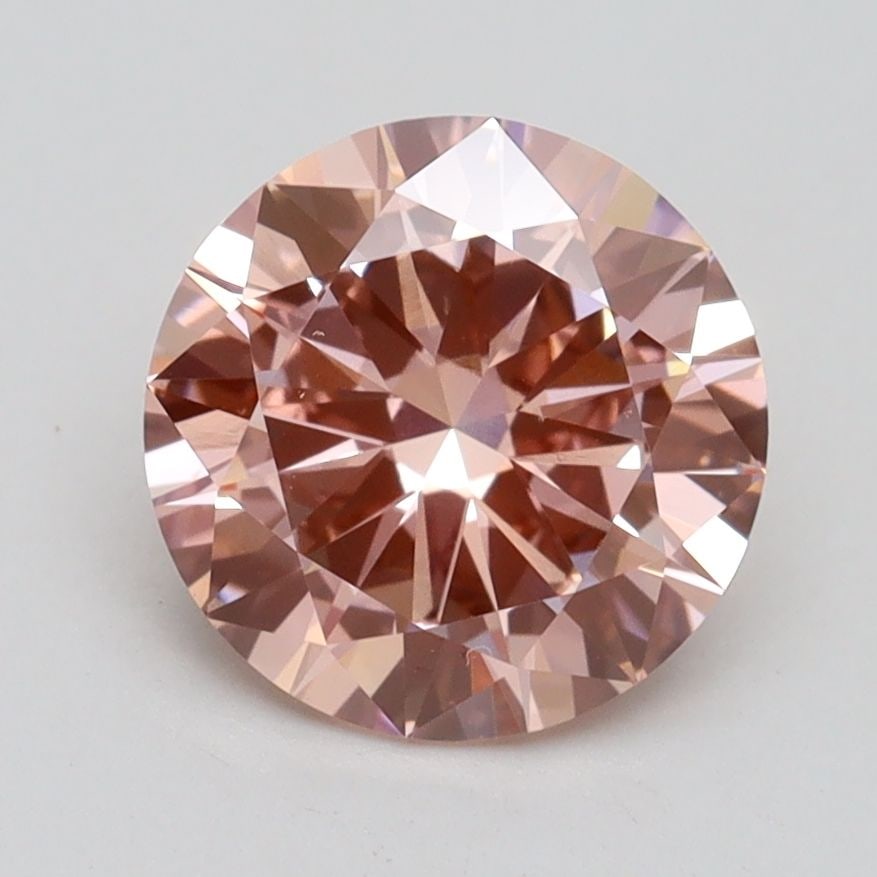 Loose Lab Diamond IGI Round 1.93ct Fancy Intense Pink VS1: Loose Lab Diamond IGI Round 1.93ct Fancy Intense Pink VS1 Loose lab diamond IGI certified, round cut, 1.93 ct, color Fancy Intense Pink, clarity VS1, with excellent polish, very good symmetry,