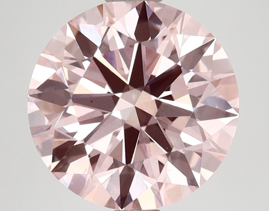 IGI 3.04ct Round Fancy Intense Pink VS1 - Ideal Loose Lab Diamond: IGI 3.04ct Round Fancy Intense Pink VS1 - Ideal Loose Lab Diamond IGI certified loose lab diamond, round cut, 3.04 ct, color Fancy Intense Pink, clarity VS1, with excellent polish and symmetry,
