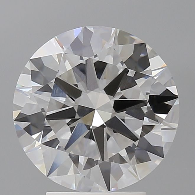 Loose Lab Diamond IGI Round 3.55ct E VVS2: Loose Lab Diamond IGI Round 3.55ct E VVS2 This 3.55ct loose lab-grown diamond is E colored with VVS2 clarity, certified by IGI, and has excellent polish and symmetry, measuring 9.8mm x 9.87mm x