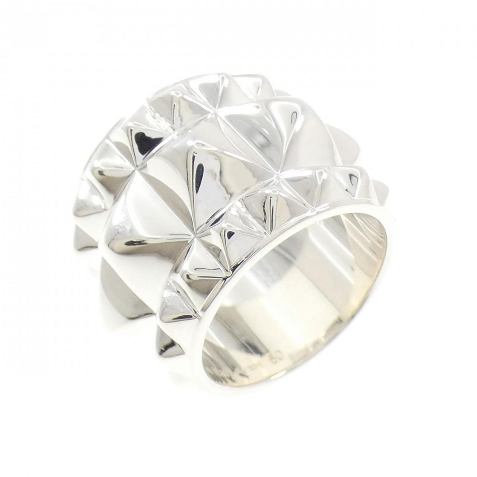 Hermes Silver 925 Band Ring (1 of 5)