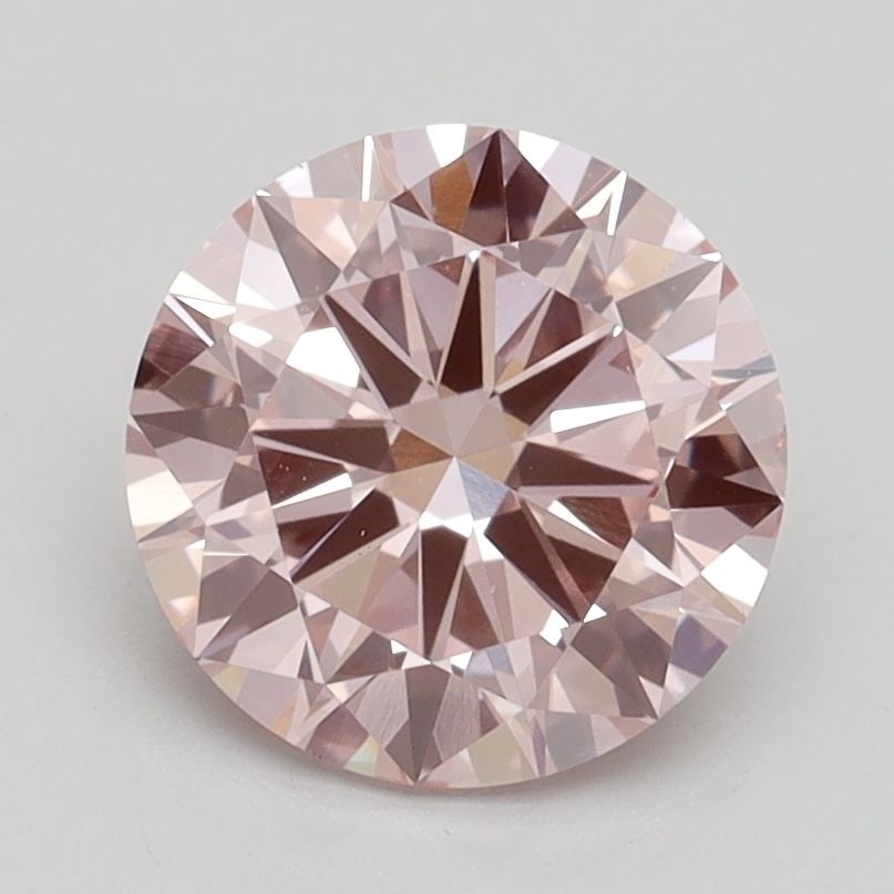 Loose Lab Diamond IGI Round 1.9ct Fancy Intense Pink VS1: Loose Lab Diamond IGI Round 1.9ct Fancy Intense Pink VS1 Loose lab-grown diamond weighing 1.9ct, with a Fancy Intense Pink color and VS1 clarity, certified by IGI, measuring 7.95L x 8.0W x 4.73H. Item