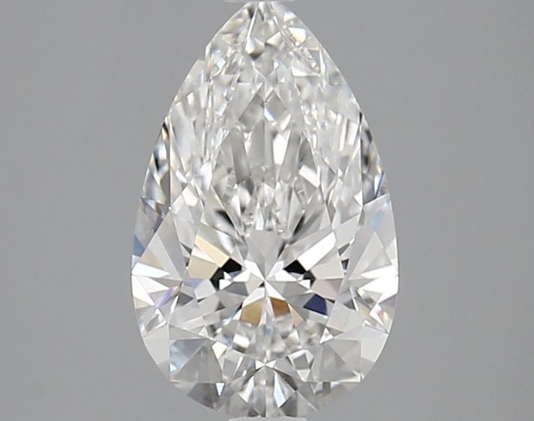 Loose Lab Diamond IGI Pear 1.55ct E VS1: Loose Lab Diamond IGI Pear 1.55ct E VS1 Loose lab-grown diamond with IGI certification, pear cut, weighing 1.55 carats, color E, and clarity VS1; measurements are 10.33L x 6.41W x 3.98H. Item