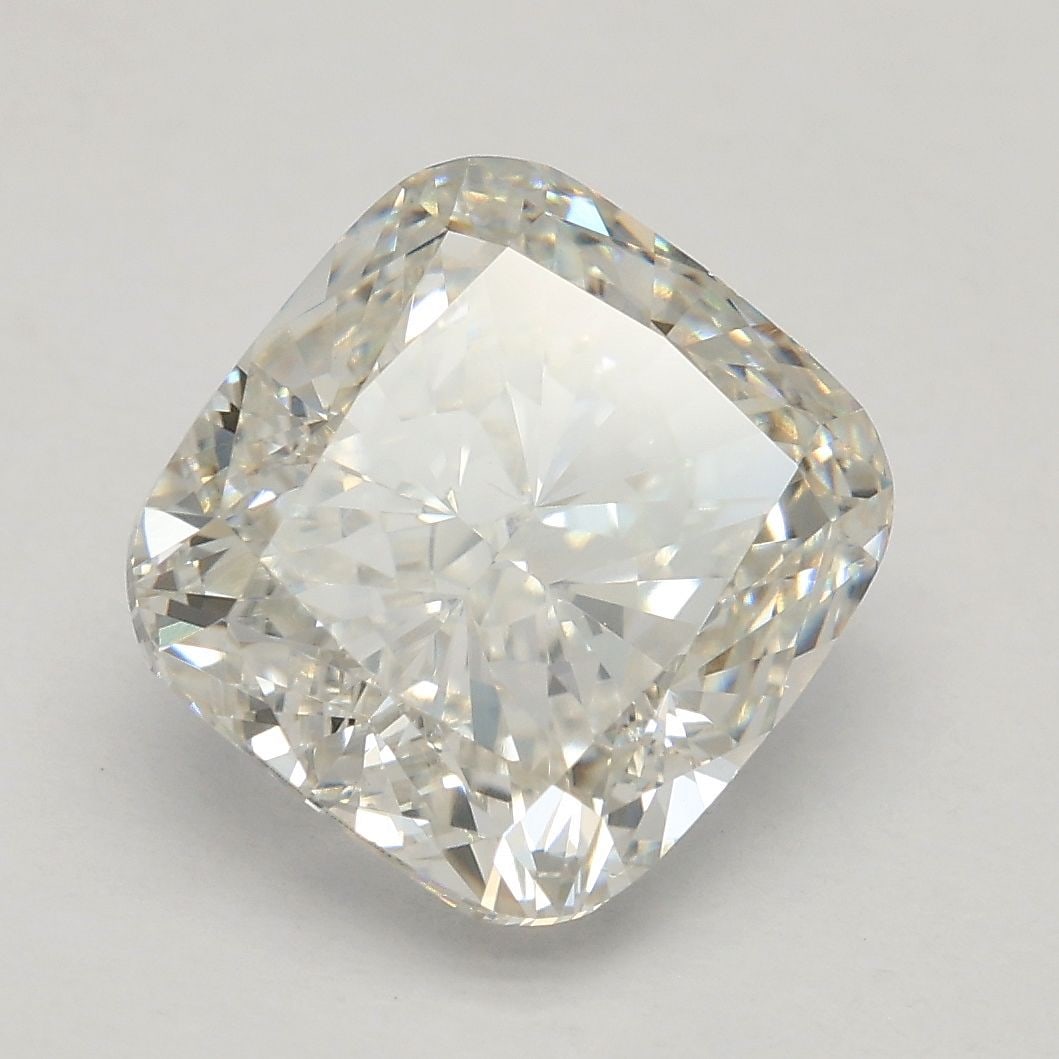 Loose Lab Diamond IGI Cushion Brilliant 3.01ct G VS1: Loose Lab Diamond IGI Cushion Brilliant 3.01ct G VS1 Lab-grown loose diamond weighing 3.01ct, cushion brilliant cut, color G, clarity VS1, with IGI certification. Measurements are 8.18L x 7.81W x
