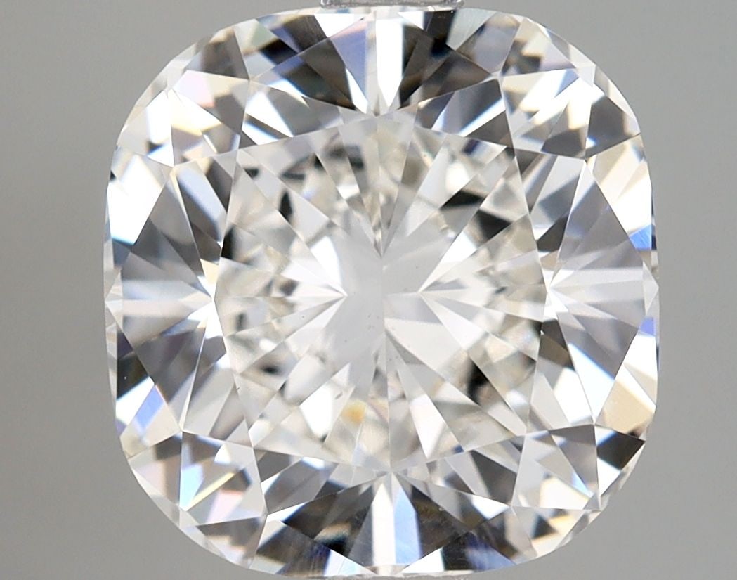 Loose Lab Diamond IGI Cushion Brilliant 3.47ct G VS1: Loose Lab Diamond IGI Cushion Brilliant 3.47ct G VS1 Loose Lab Diamond weighing 3.47ct, color G, clarity VS1, with excellent polish and symmetry, certified by IGI. Item Specifics: Source: This Is A