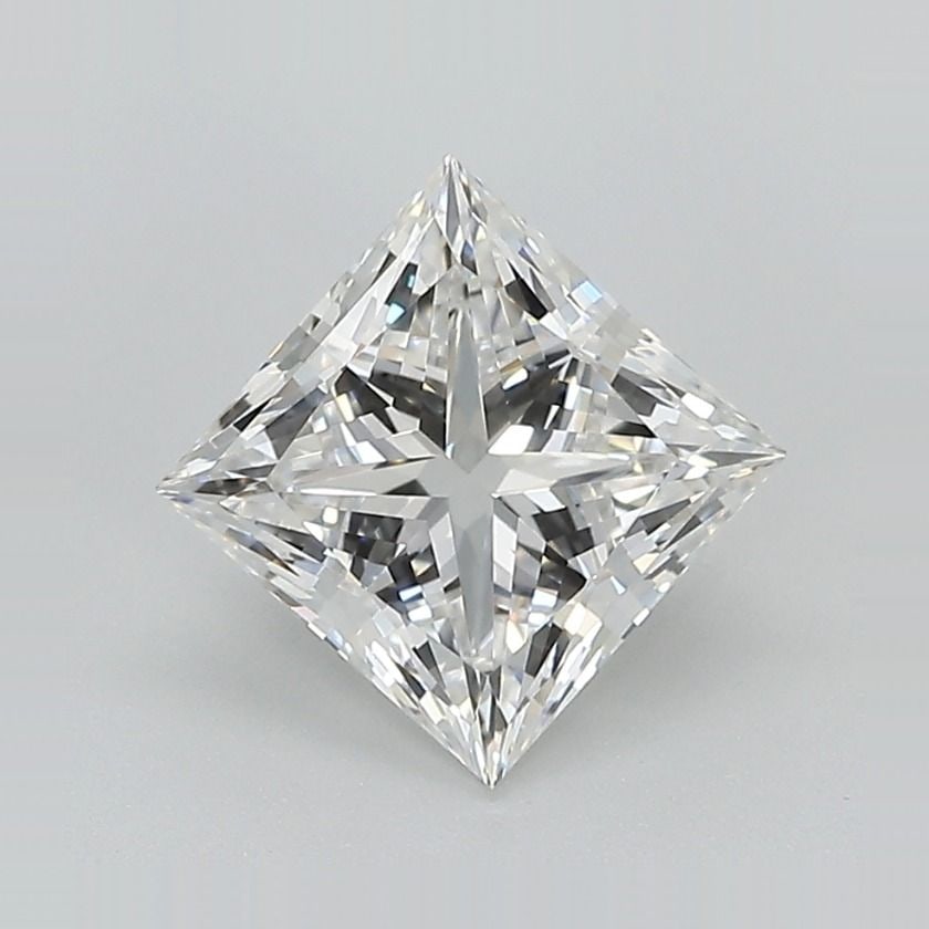 Loose Lab Diamond IGI Princess 1.06ct E VS1: Loose Lab Diamond IGI Princess 1.06ct E VS1 Loose lab-grown diamond with a carat weight of 1.06ct, color E, clarity VS1, certified by IGI, measuring 5.52L x 5.5W x 3.93H. Item Specifics: Source: This