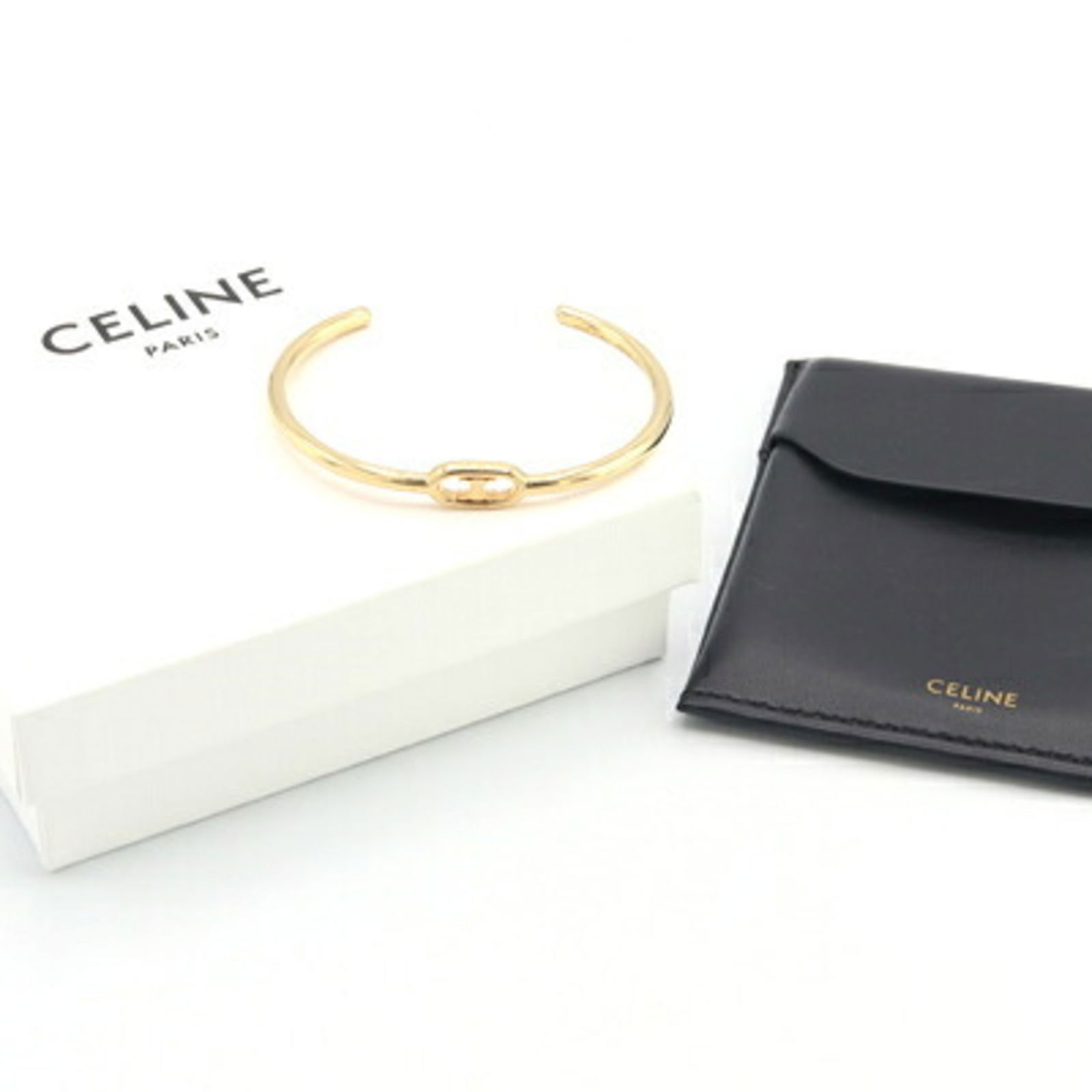 Celine Metal Bangle - 6