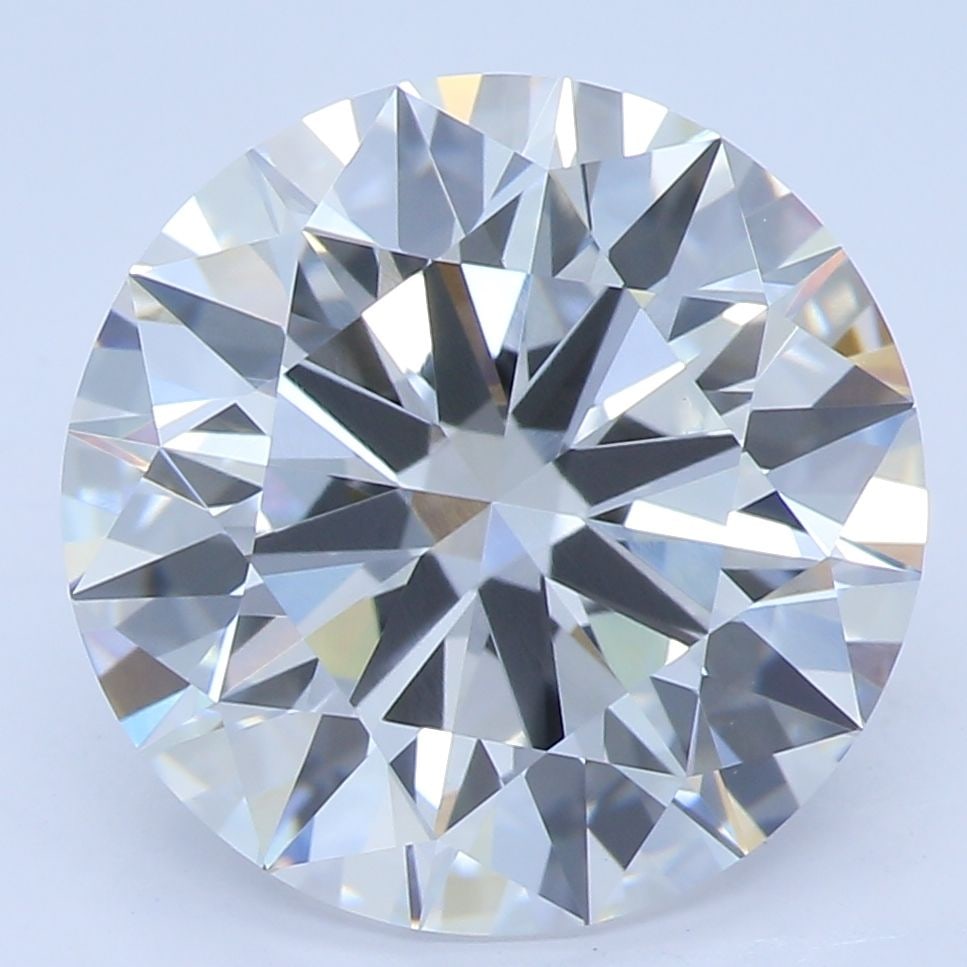 Ideal Loose Lab Diamond IGI Round 3.57ct E VVS2: Ideal Loose Lab Diamond IGI Round 3.57ct E VVS2 Ideal loose lab-grown diamond, IGI certified, weighing 3.57ct with a round cut, color E, and clarity VVS2, featuring excellent polish and symmetry. 