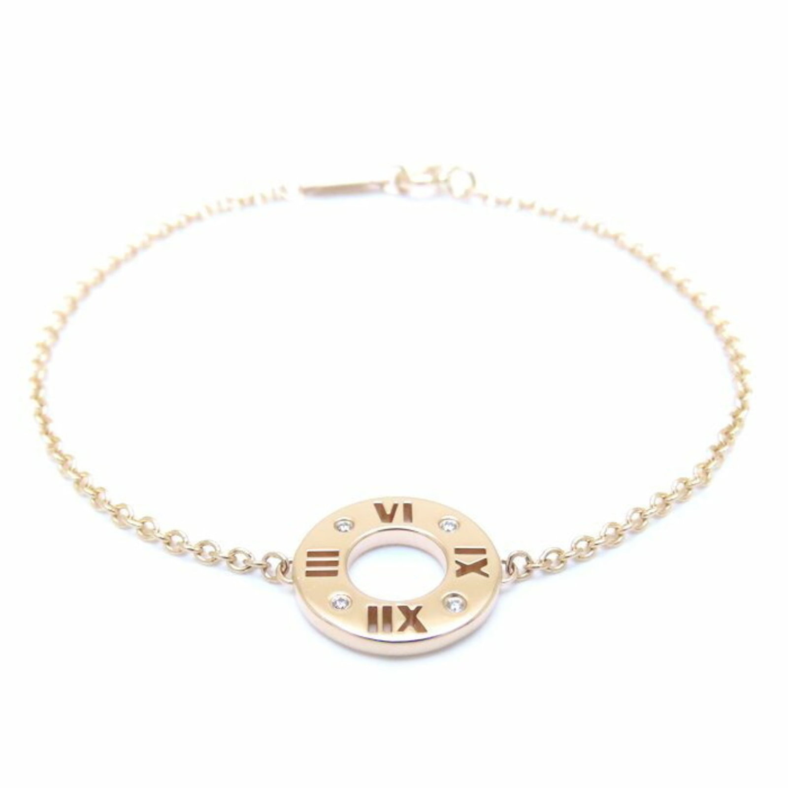 Tiffany Rose Gold Charm Bracelet (18K) (1 of 7)