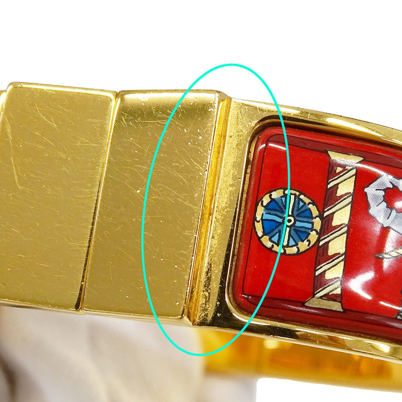 Plating Hermes Bangle Gold - 9