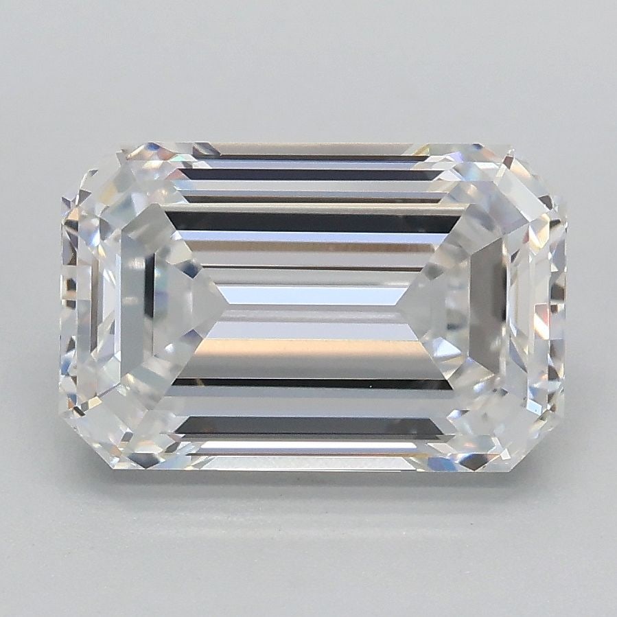 IGI Loose Lab Diamond 2.57ct D VVS2 Emerald: IGI Loose Lab Diamond 2.57ct D VVS2 Emerald IGI certified loose lab diamond, weighing 2.57ct and color grade D with clarity grade VVS2. The stone has excellent polish and symmetry, measuring 9.72mm x