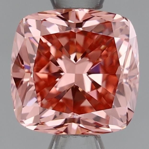 IGI Cushion Modified Loose Lab Diamond 1.05ct Fancy Intense Pink VS1: IGI Cushion Modified Loose Lab Diamond 1.05ct Fancy Intense Pink VS1 The IGI Cushion Modified Loose Lab Diamond weighs 1.05ct, featuring Fancy Intense Pink color and VS1 clarity, with excellent