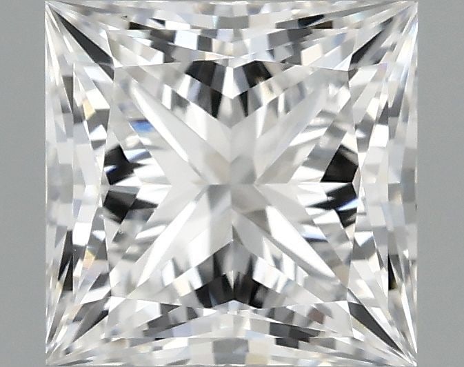 Loose Lab Diamond IGI Princess 1.06ct D VS1: Loose Lab Diamond IGI Princess 1.06ct D VS1 Loose Lab Diamond IGI Princess, weighing 1.06ct, featuring a D color and VS1 clarity. Certified by IGI, it has excellent polish and symmetry, with measureme
