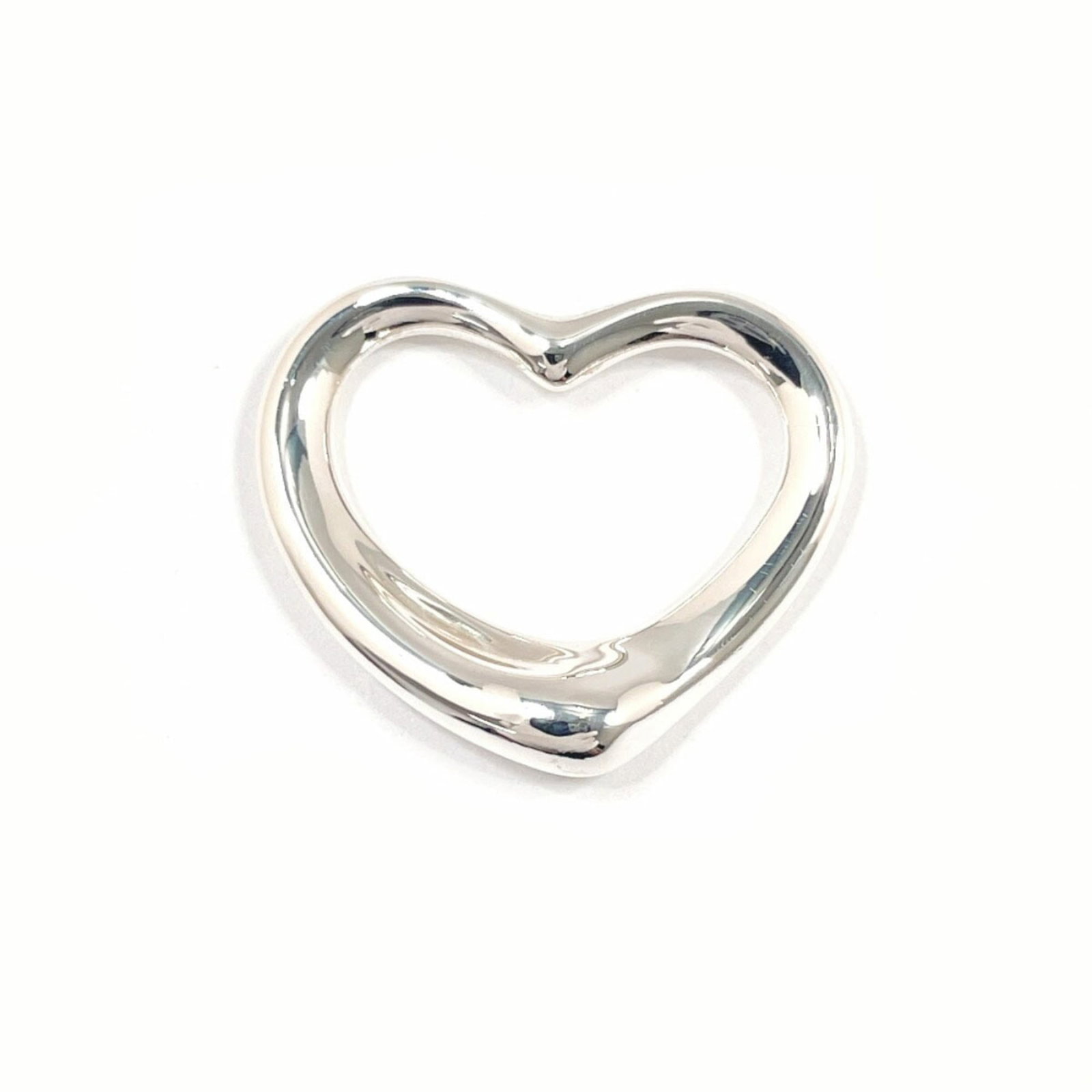 Tiffany & Co. Elsa Peretti Heart Pendant Top, 925 Sterling Silver, Women's (1 of 3)