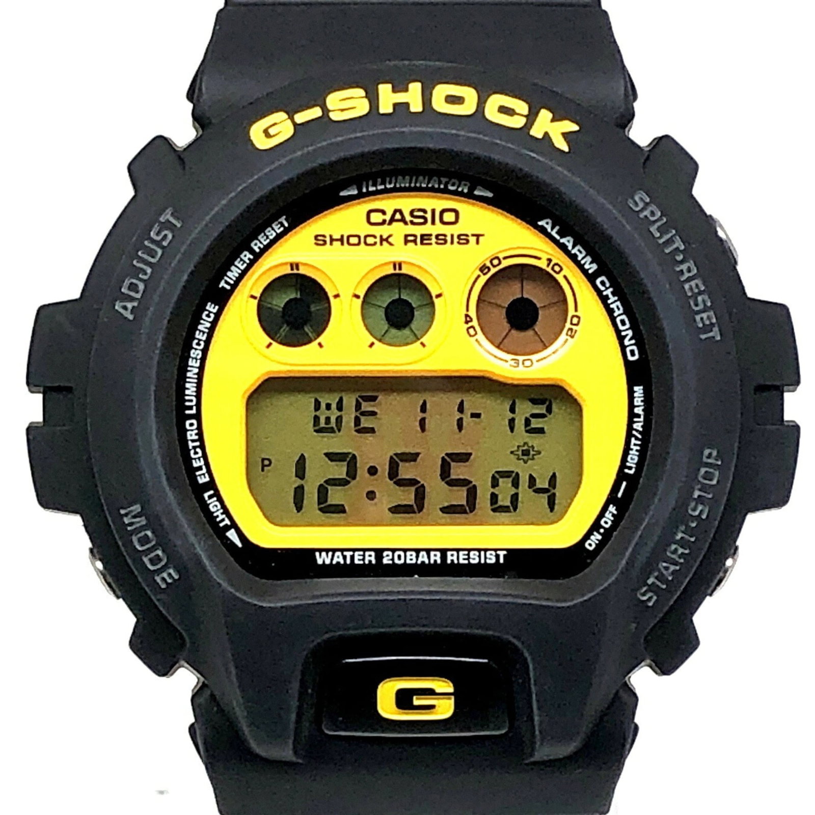 Wristwatch Casio: Wristwatch Casio Casio men's wristwatch in black and yellow, in mint condition. Item Specifics: Brand: Casio Type: Wristwatch Gender: Men Color: Black, Yellow Condition: Used (like new), Mint conditio