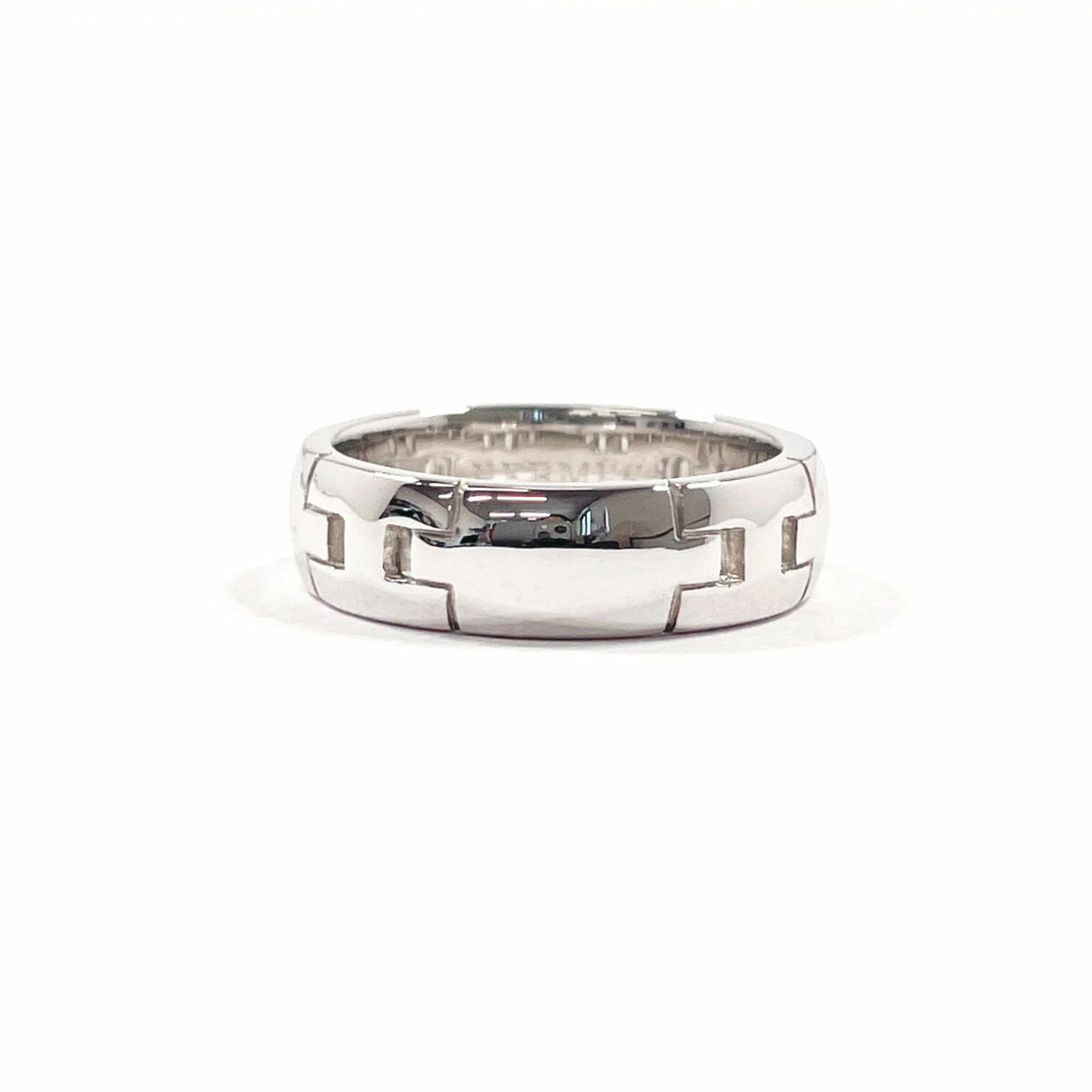 Hermes Band Ring 18K White Gold (1 of 8)