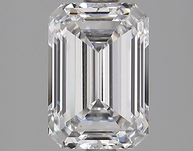 Loose Lab Diamond GIA Emerald 2.12ct D VS1: Loose Lab Diamond GIA Emerald 2.12ct D VS1 Loose Lab Diamond GIA certified, weighing 2.12ct, in D color with VS1 clarity. It has Excellent polish and symmetry, with dimensions of 8.87L x 6.06W x