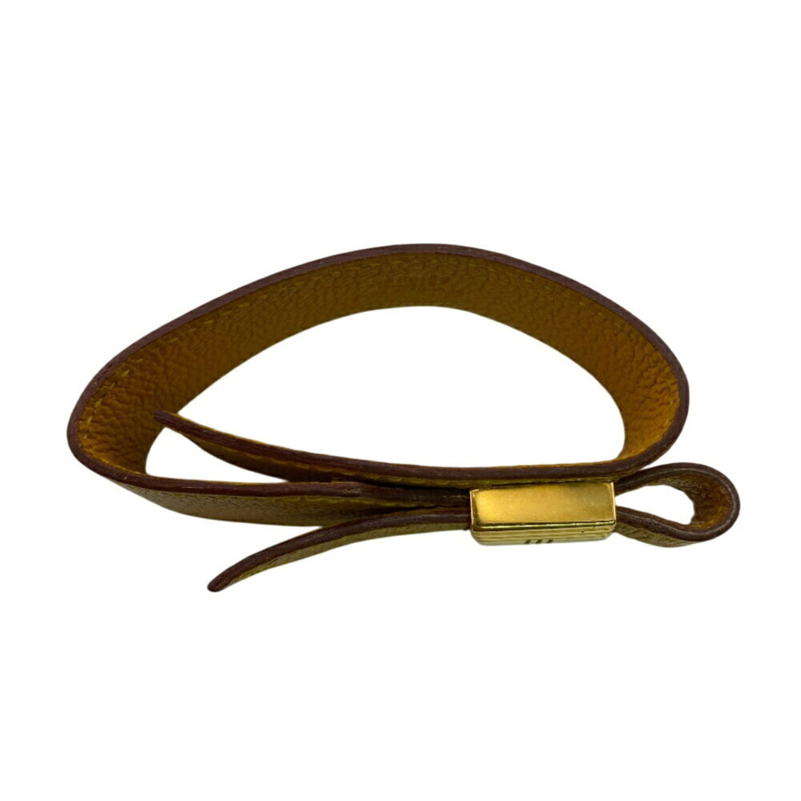 Leather Hermes Bangle - 5