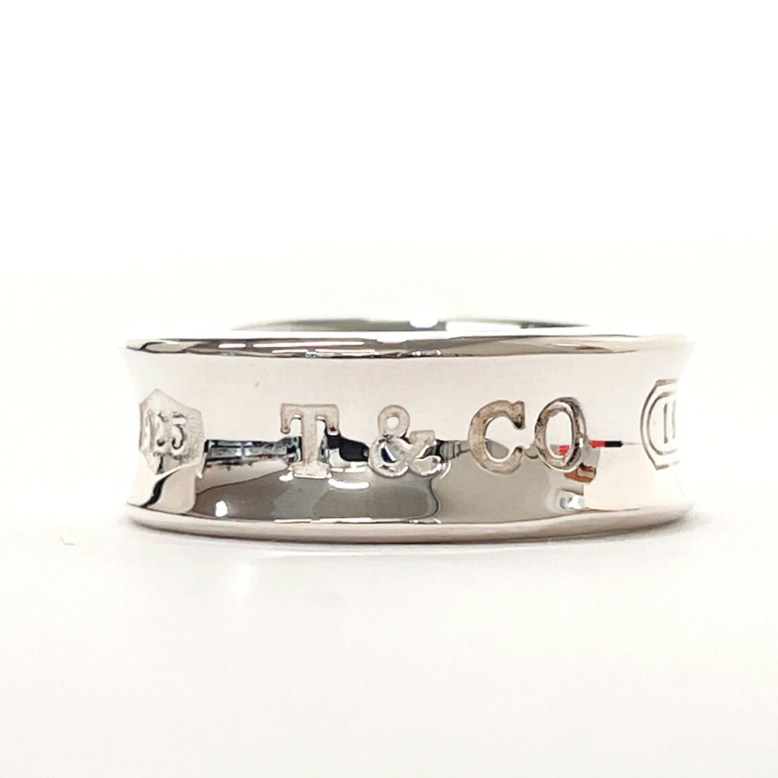 Silver 925 Tiffany Band Ring (1 of 6)