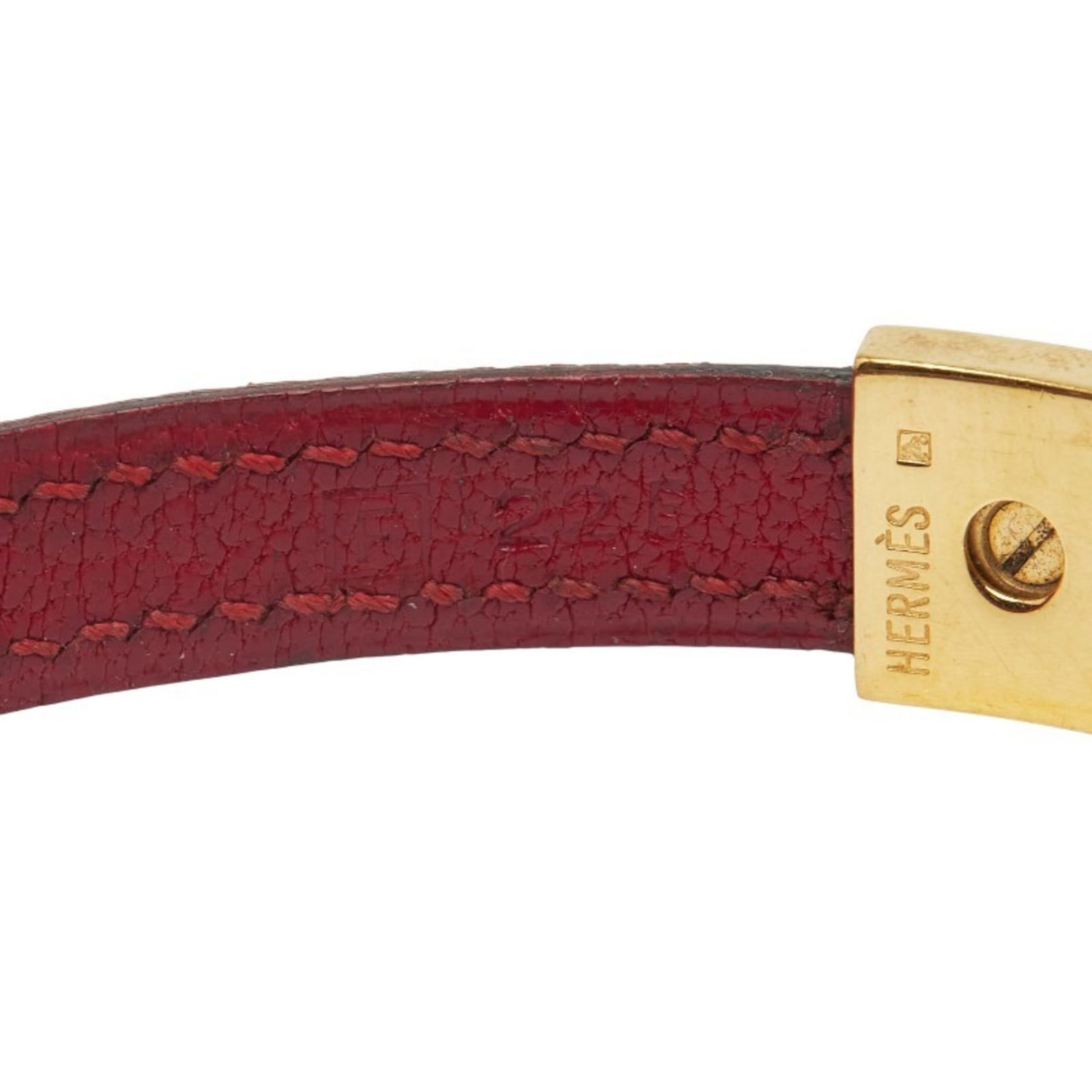 Leather Hermes Bangle - 6