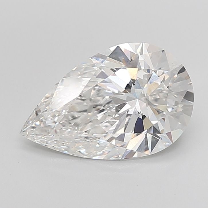 Loose Lab Diamond IGI Pear 4.02ct F VS2: Loose Lab Diamond IGI Pear 4.02ct F VS2 Loose lab-grown diamond certified by IGI, weighing 4.02 carats in a pear shape, color F, clarity VS2, with excellent polish and symmetry. Item Specifics: Source