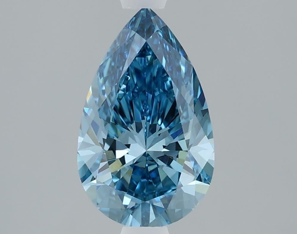 Loose Lab Diamond IGI Pear 1.26ct Fancy Vivid Blue VVS2: Loose Lab Diamond IGI Pear 1.26ct Fancy Vivid Blue VVS2 Loose Lab Diamond IGI Pear, 1.26ct, Fancy Vivid Blue, Clarity VVS2, with Excellent polish and symmetry. Certified by IGI. Item Specifics:
