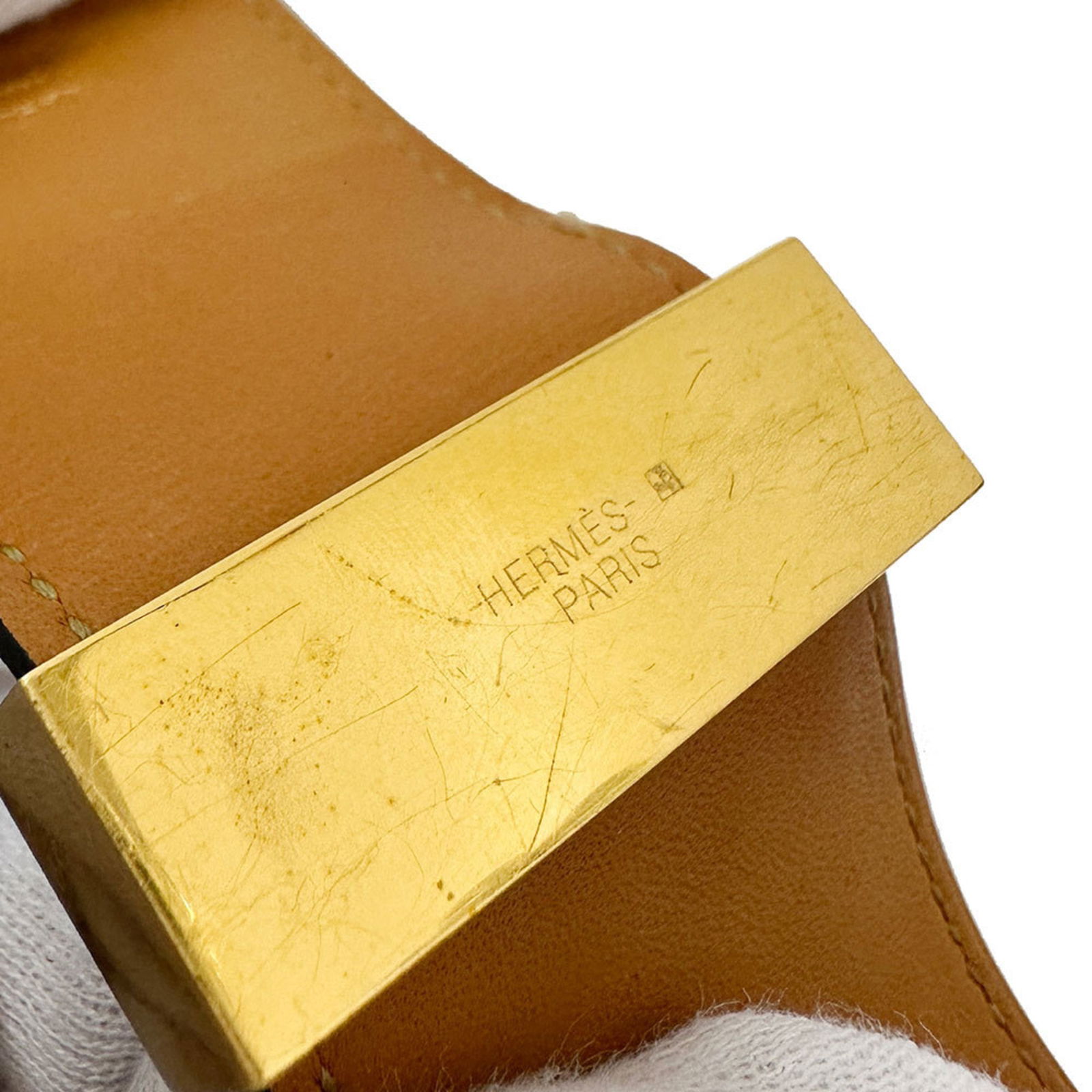 Leather Hermes Bangle - 9