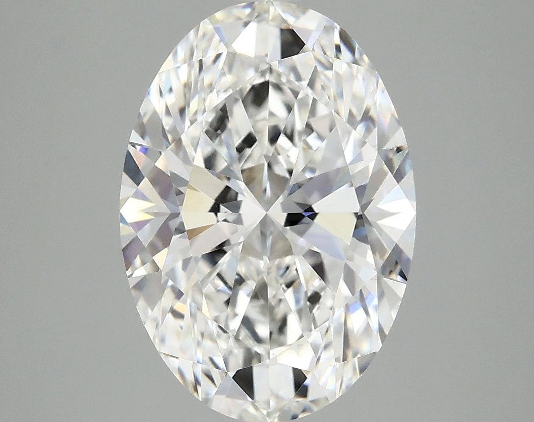 Loose Lab Diamond IGI Oval 4.1ct F VVS2: Loose Lab Diamond IGI Oval 4.1ct F VVS2 Loose lab-grown diamond weighing 4.1ct, oval cut, F color, VVS2 clarity, featuring excellent polish and symmetry, certified by IGI. Item Specifics: Source:
