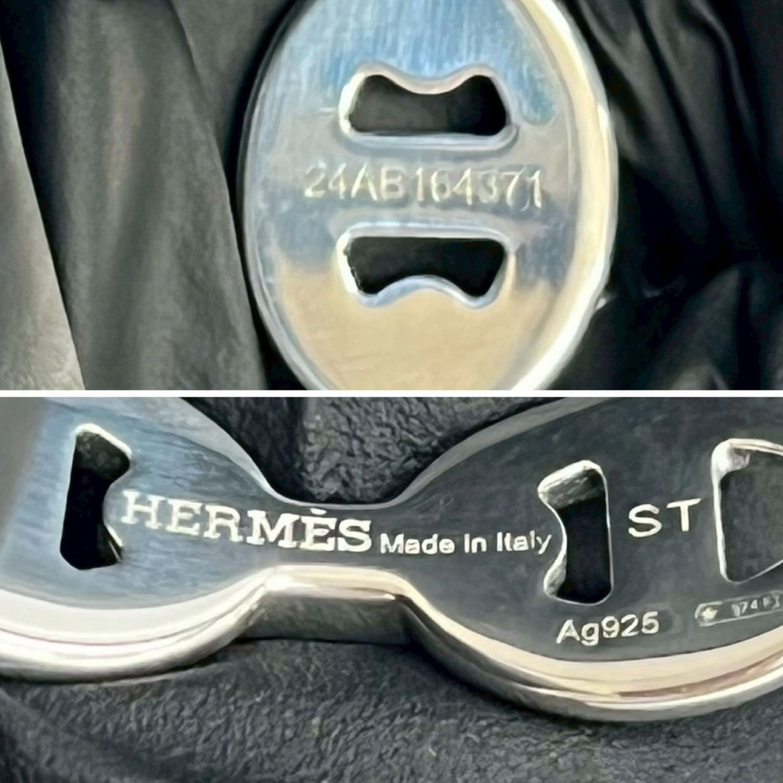 Silver 925 Hermes Bangle - 2