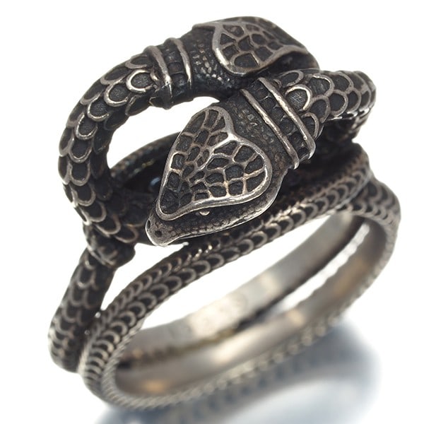 Gucci Garden Snake Ring Us7.75 925 Sterling Silver (1 of 5)