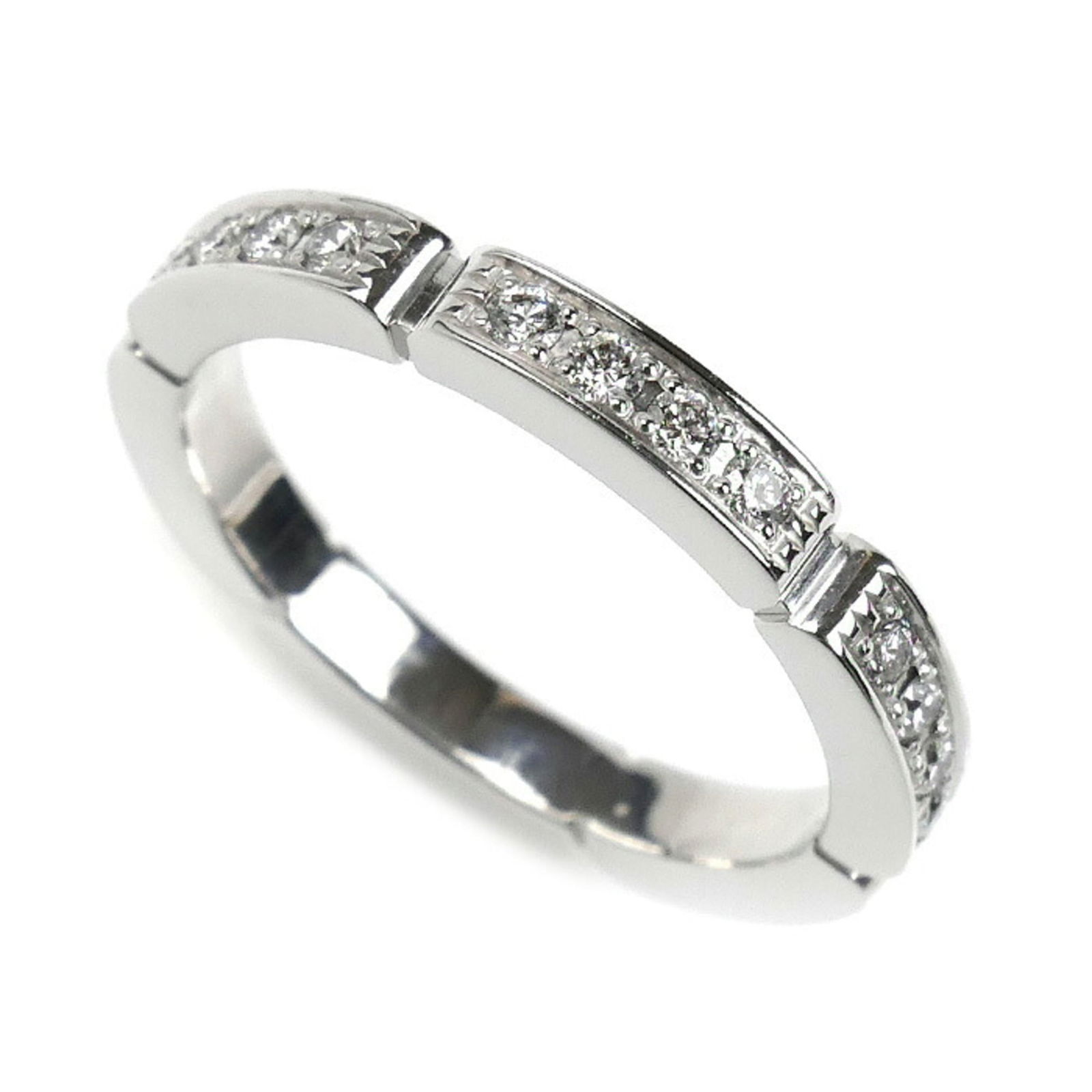 White Gold Cartier Band Ring (18K) (1 of 8)