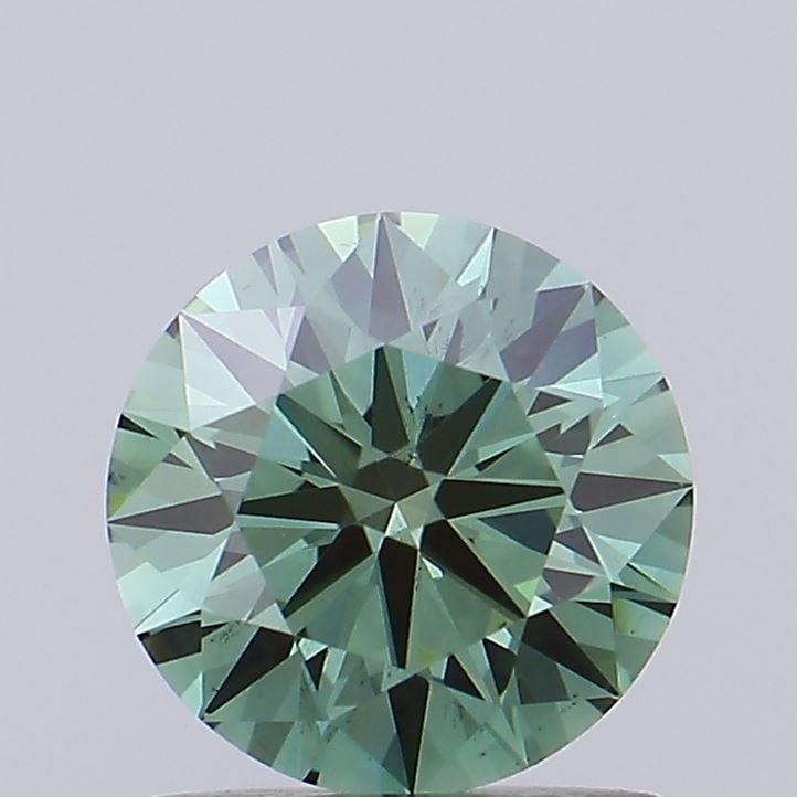 Ideal Loose Lab Diamond IGI Round 1.02ct Fancy Vivid Green VS2: Ideal Loose Lab Diamond IGI Round 1.02ct Fancy Vivid Green VS2 Ideal Loose Lab Diamond IGI Round, weighing 1.02ct with Fancy Vivid Green color and VS2 clarity. Certified by IGI with excellent polish a