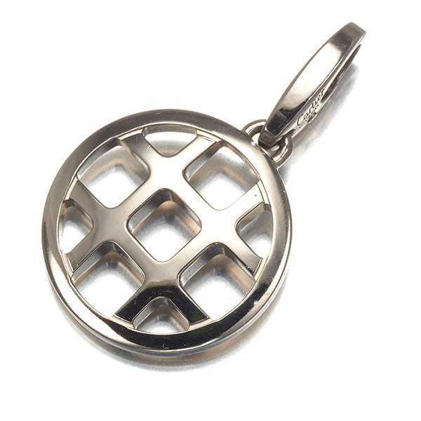 Cartier Pasha De Cartier Grille Charm Pendant 18K White Gold (1 of 4)