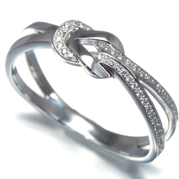 Fred Ring Chance Infinie Small Diamond 18K 750 White Gold (1 of 5)