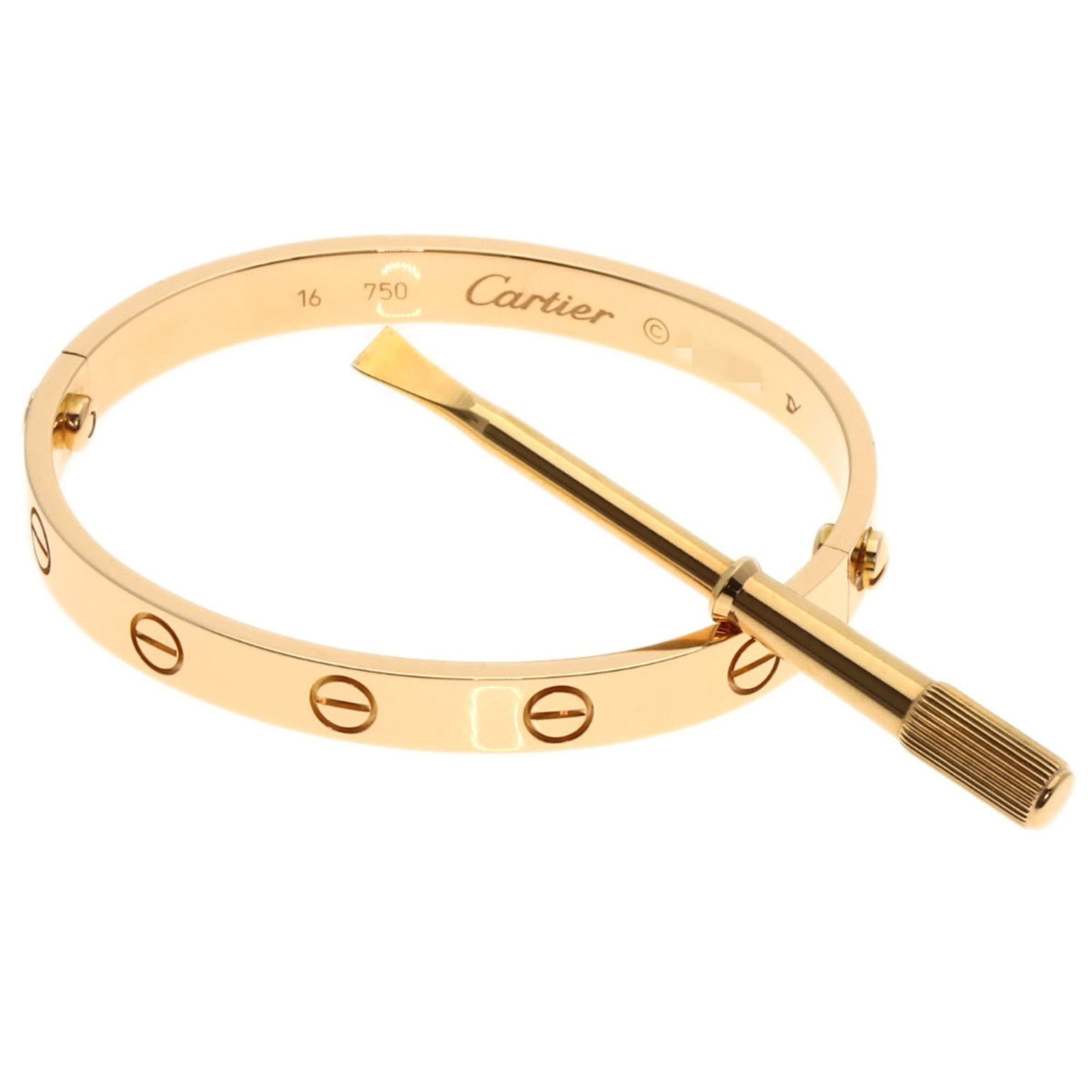 Cartier Pink Gold (18K) Charm Bracelet (1 of 13)