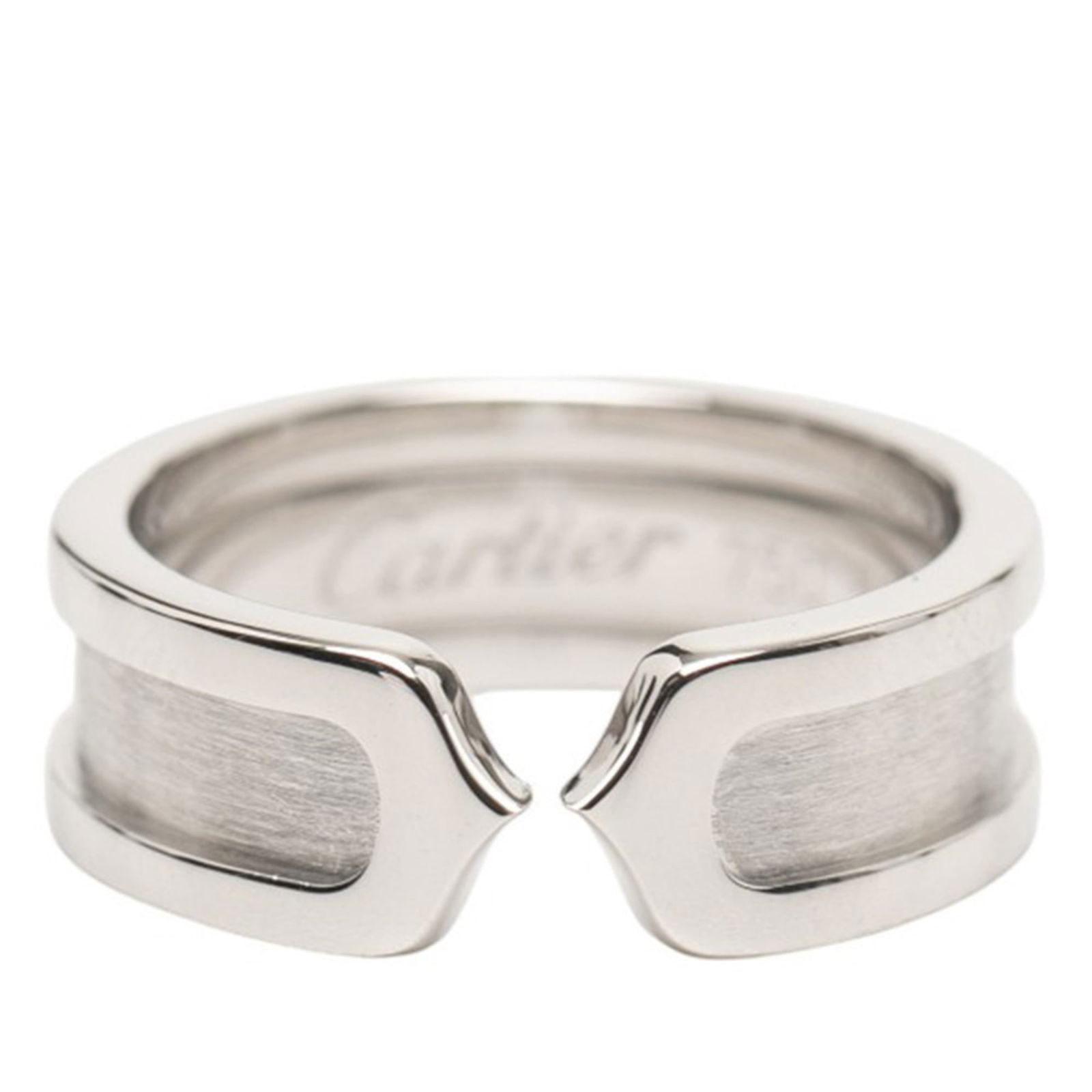 White Gold Cartier Band Ring (18K) (1 of 6)