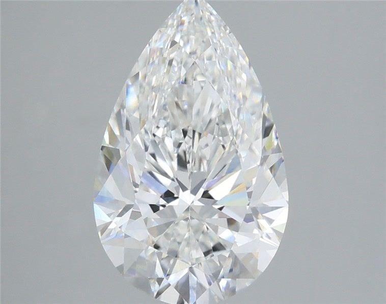 Loose Lab Diamond IGI Pear 3.55ct E VVS2: Loose Lab Diamond IGI Pear 3.55ct E VVS2 Loose Lab Diamond IGI Pear, 3.55ct, color E, VVS2 clarity with EX polish and symmetry, measuring 13.55L x 8.34W x 5.35H, certified by IGI. Item Specifics: Sour