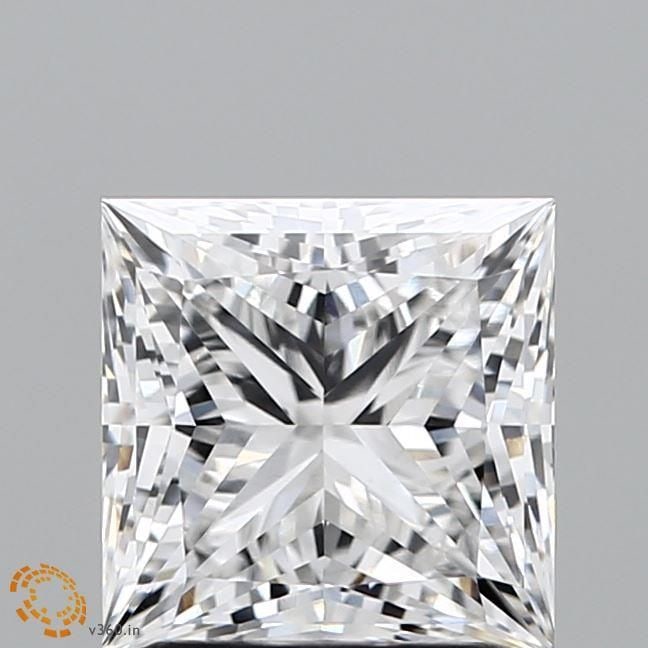 Loose Lab Diamond IGI Princess 2.26ct E VVS2: Loose Lab Diamond IGI Princess 2.26ct E VVS2 Loose lab-grown diamond, IGI certified, weighing 2.26ct with an E color and VVS2 clarity. Excellent polish and symmetry, measuring 7.14L x 7.11W x 4.99H
