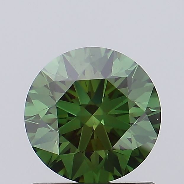 Loose Lab Diamond IGI 1.08ct Fancy Deep Green SI1: Loose Lab Diamond IGI 1.08ct Fancy Deep Green SI1 Gucci Wristwatch designed for women, featuring an analog display with a stainless steel case and band, a 36.3mm diameter, and in very good used condit