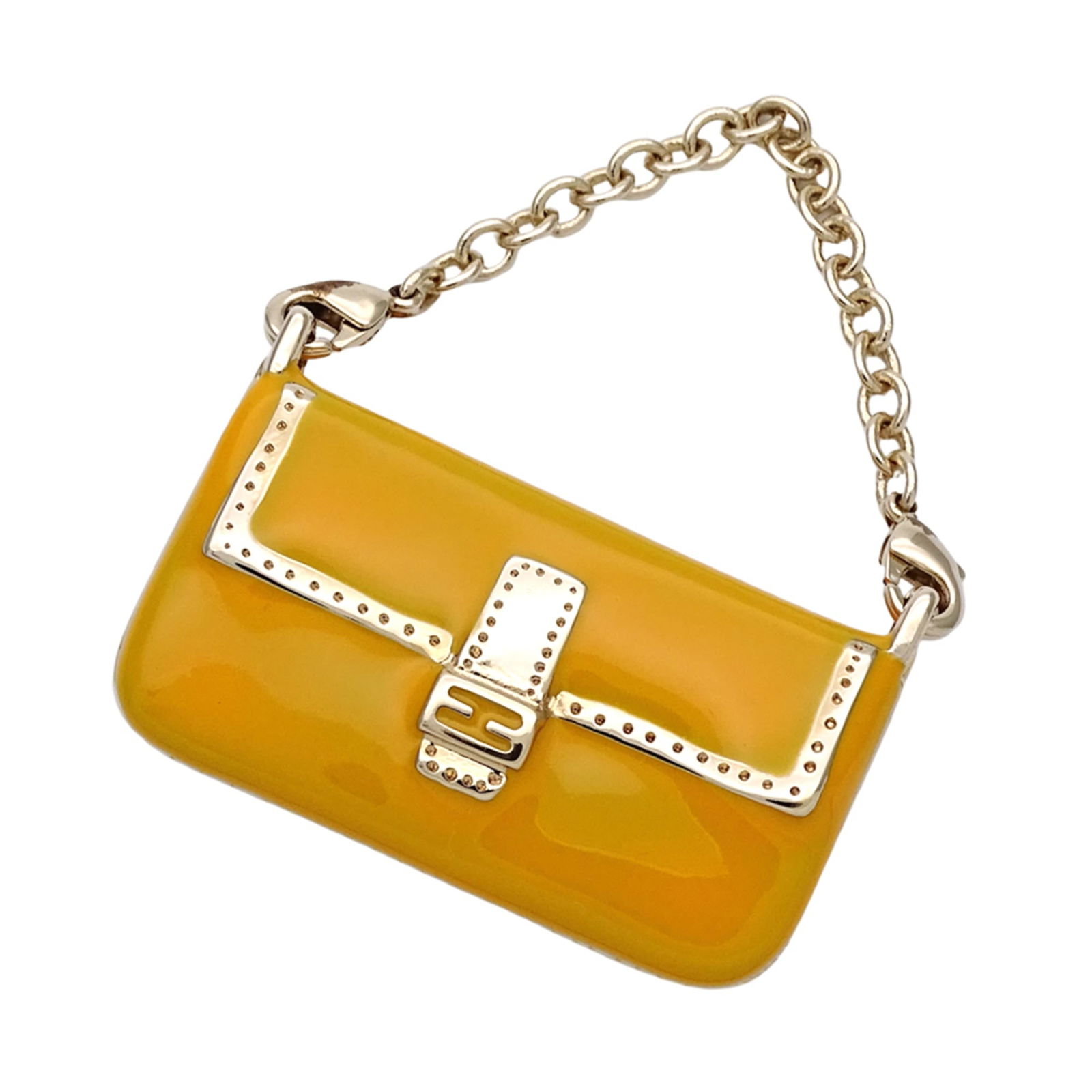 Fendi Metal Handbag Charm (1 of 6)