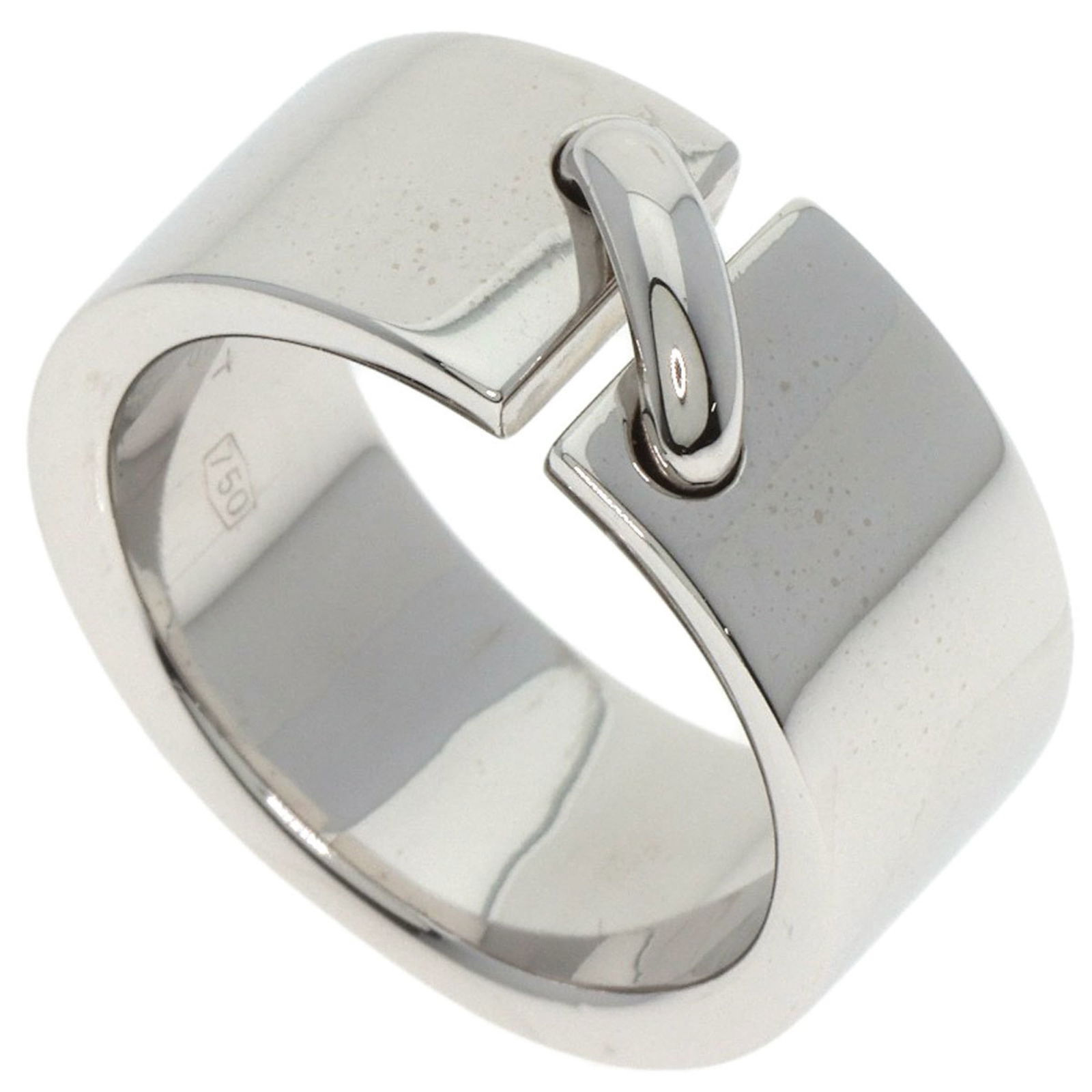18K White Gold Chaumet Band Ring (1 of 12)