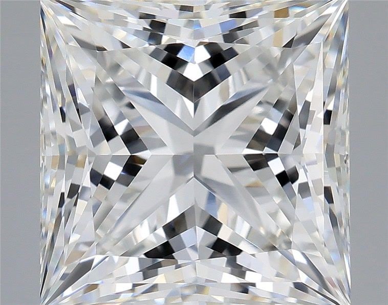 Loose Lab Diamond IGI Princess 3.58ct F VVS2: Loose Lab Diamond IGI Princess 3.58ct F VVS2 Loose Lab Diamond IGI Princess 3.58ct, featuring F color and VVS2 clarity, with EX polish and symmetry, measures 8.53L x 8.35W x 5.86H, certified by IGI. 