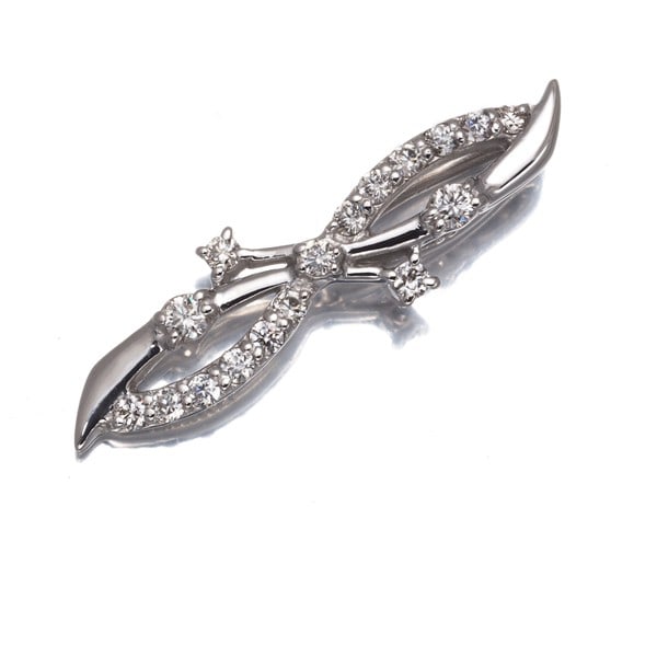 Platinum Diamond 0.20Ct Pendant 900 (1 of 4)