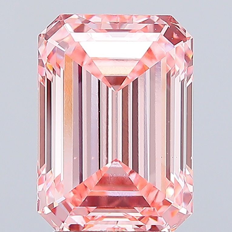 Loose Lab Diamond - IGI Emerald 4.1ct Fancy Vivid Pink VS2: Loose Lab Diamond - IGI Emerald 4.1ct Fancy Vivid Pink VS2 This listing features Loose Lab Diamond - IGI Emerald 4.1ct Fancy Vivid Pink VS2. Item specifics are provided below. Item Specifics: