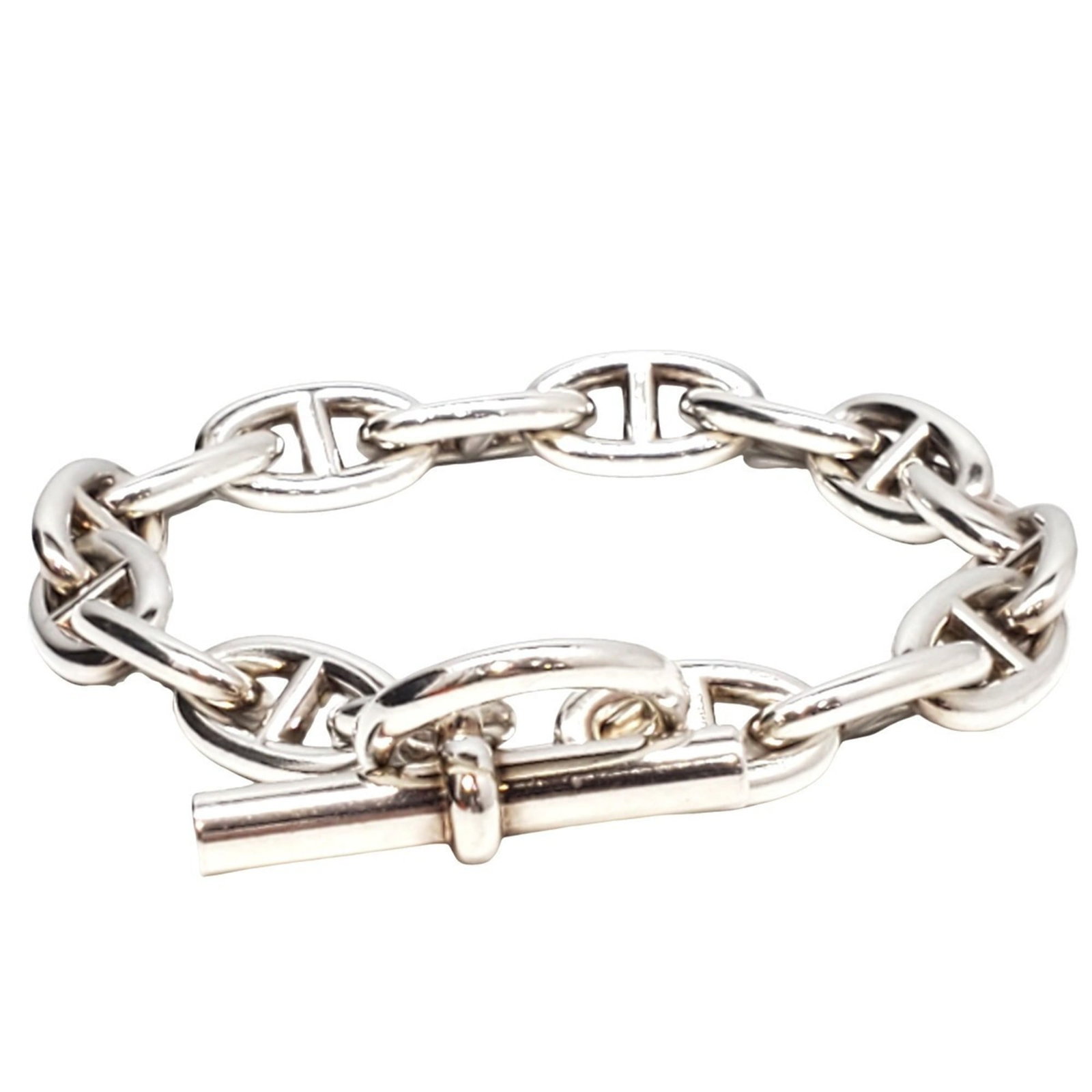Silver 925 Hermes Charm Bracelet (1 of 9)