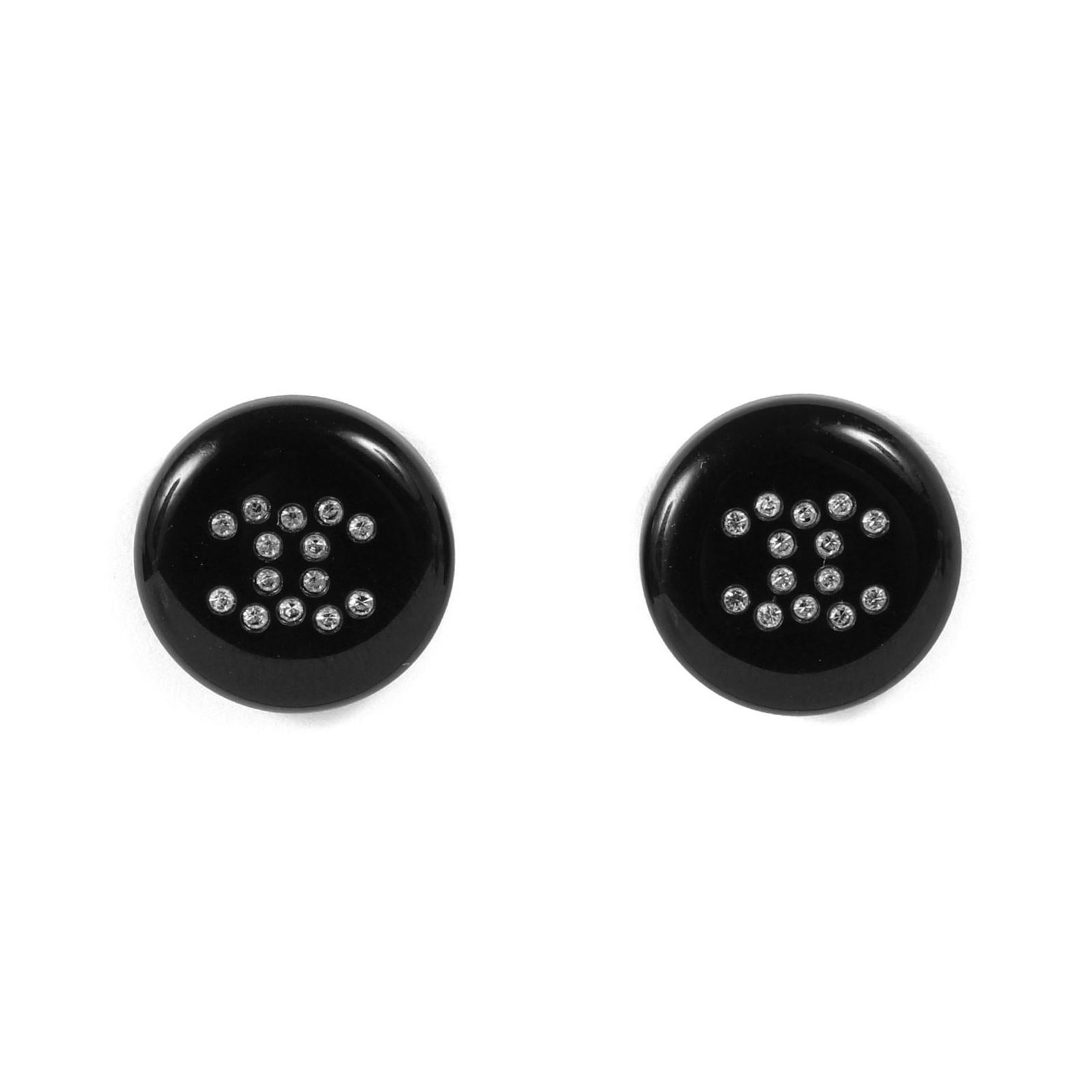 Chanel Earrings Stud: Chanel Earrings Stud This listing features Chanel Earrings Stud. Item specifics are provided below. Item Specifics: Brand: Chanel Type: Stud Earrings Gender: Women Color: Black Diameter: 19mm / 0.74''