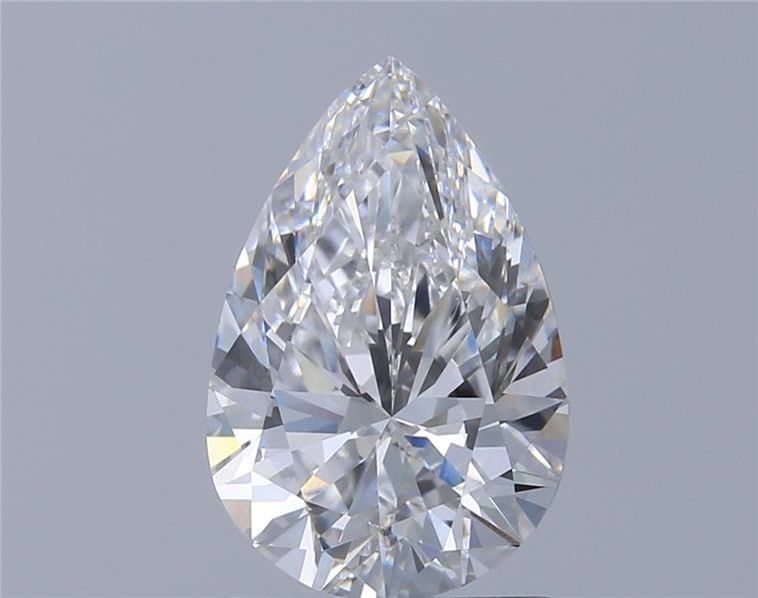 IGI Loose Lab Diamond 1.6ct Pear D VS1: IGI Loose Lab Diamond 1.6ct Pear D VS1 IGI Loose Lab Diamond 1.6ct Pear D VS1 is a lab-grown diamond with a D color and VS1 clarity, featuring excellent polish and symmetry. The diamond's measurements