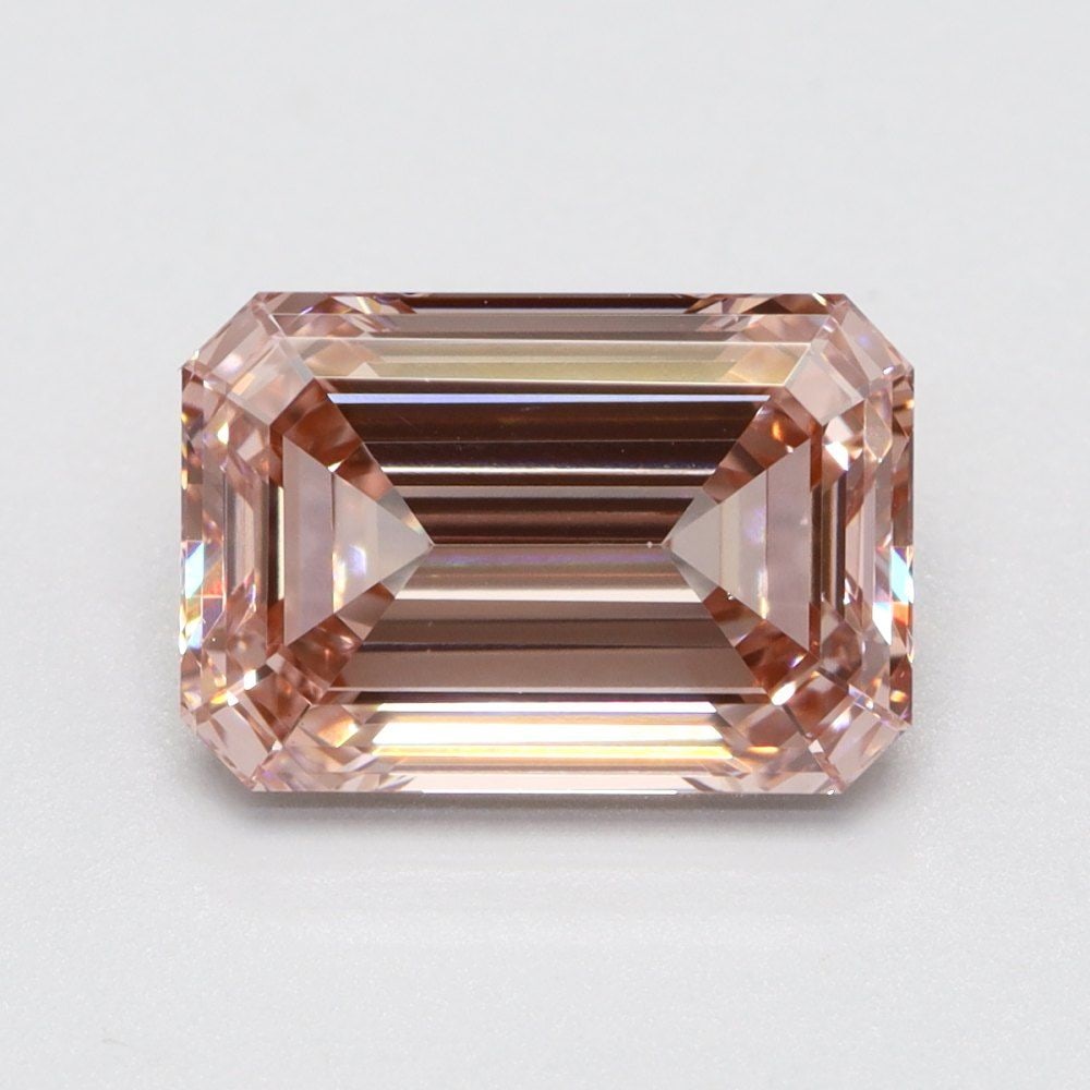 Loose Lab Diamond 1.78ct Fancy Intense Pink VS1 - Emerald: Loose Lab Diamond 1.78ct Fancy Intense Pink VS1 - Emerald This loose lab-grown diamond weighs 1.78ct, features a fancy intense pink color, VS1 clarity, and has a good polish and symmetry without