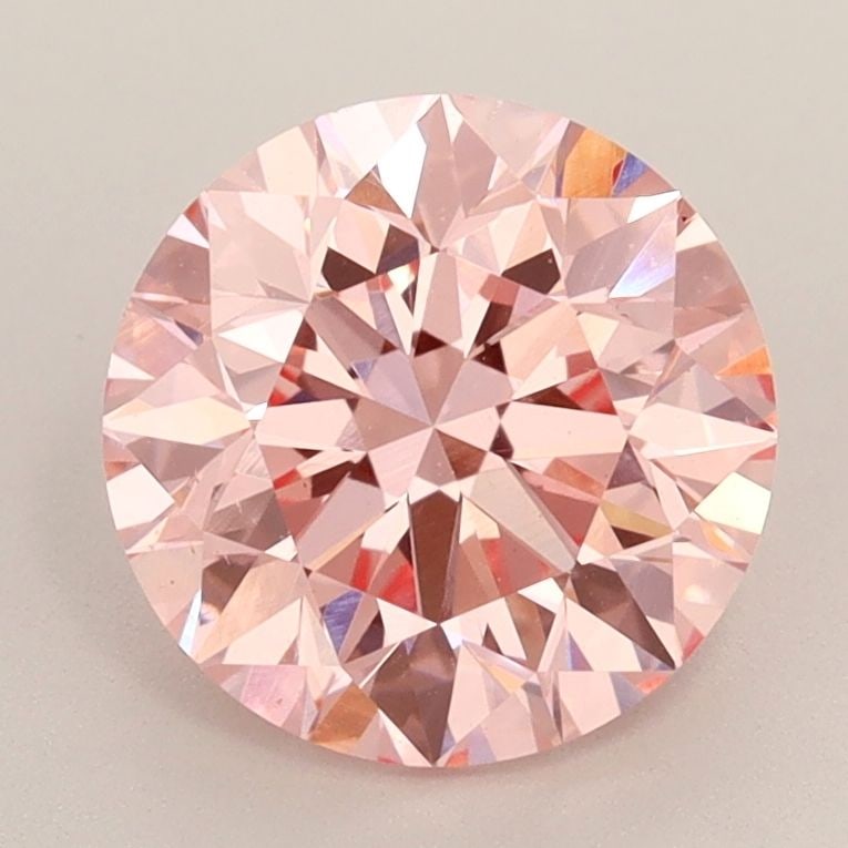 Loose Lab Diamond IGI Round 2.53ct Fancy Intense Pink VS2: Loose Lab Diamond IGI Round 2.53ct Fancy Intense Pink VS2 Loose Lab Diamond featuring a round cut, 2.53ct, Fancy Intense Pink color, VS2 clarity, with IGI certification. Item Specifics: Source: This I