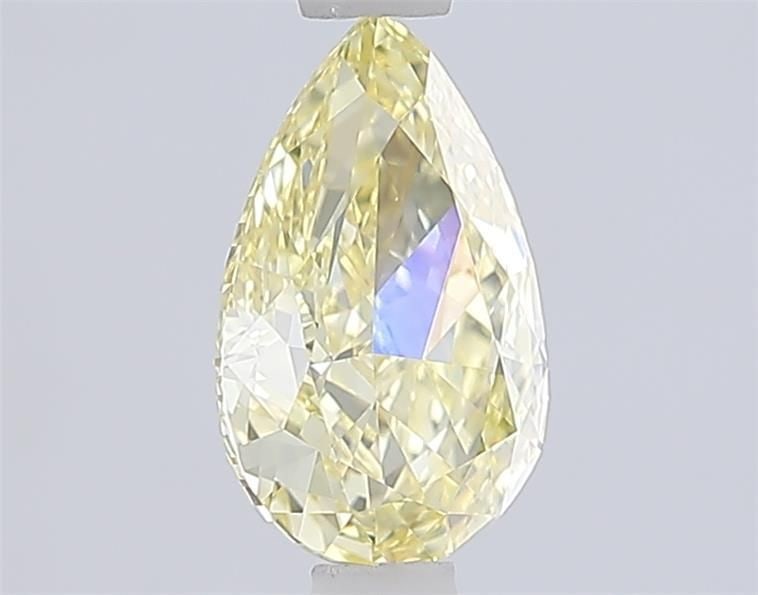 Loose Lab Diamond IGI Pear 1.08ct Fancy Intense Yellow VVS1: Loose Lab Diamond IGI Pear 1.08ct Fancy Intense Yellow VVS1 Loose lab-grown diamond weighing 1.08ct in a pear cut with fancy intense yellow color and VVS1 clarity. IGI certified, it features