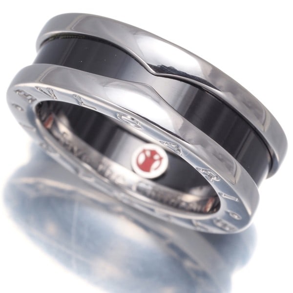 Bvlgari Save The Children Ring, EU49, 925 Sterling Silver/ Ceramic (1 of 4)